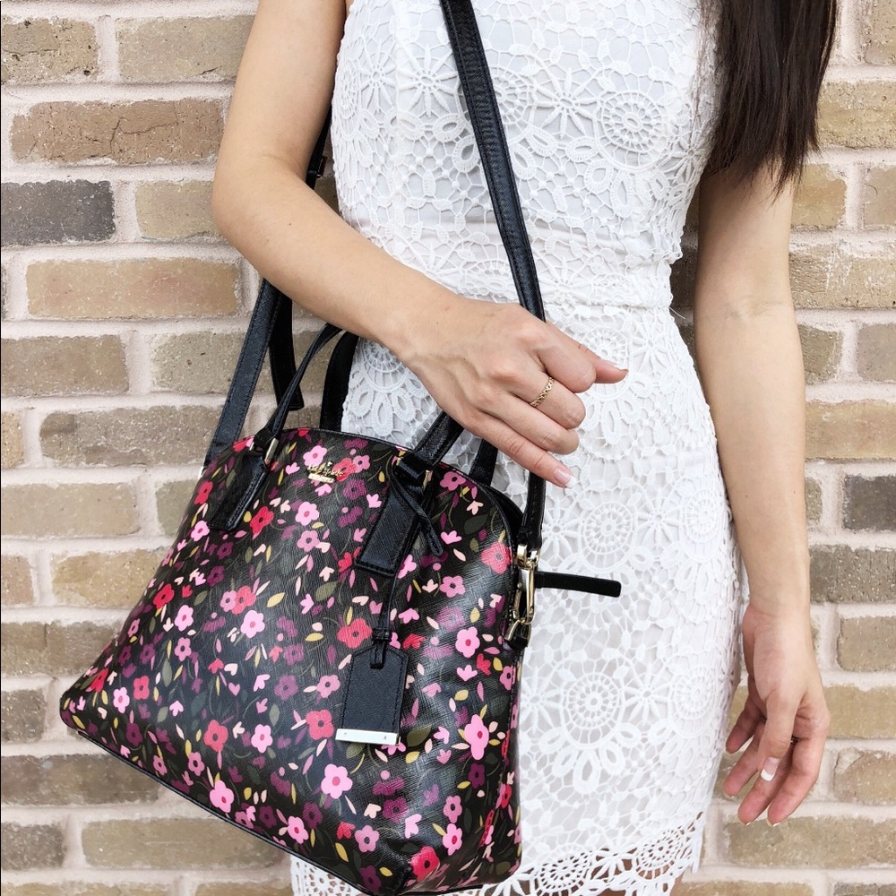 👜💕- NWT KATE SPADE Satchel Floral - Picture 5 of 7